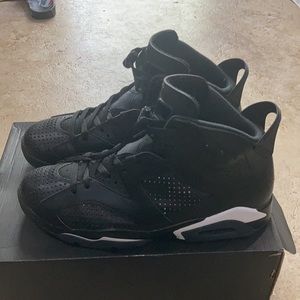 Jordan Black Cats. 6’s